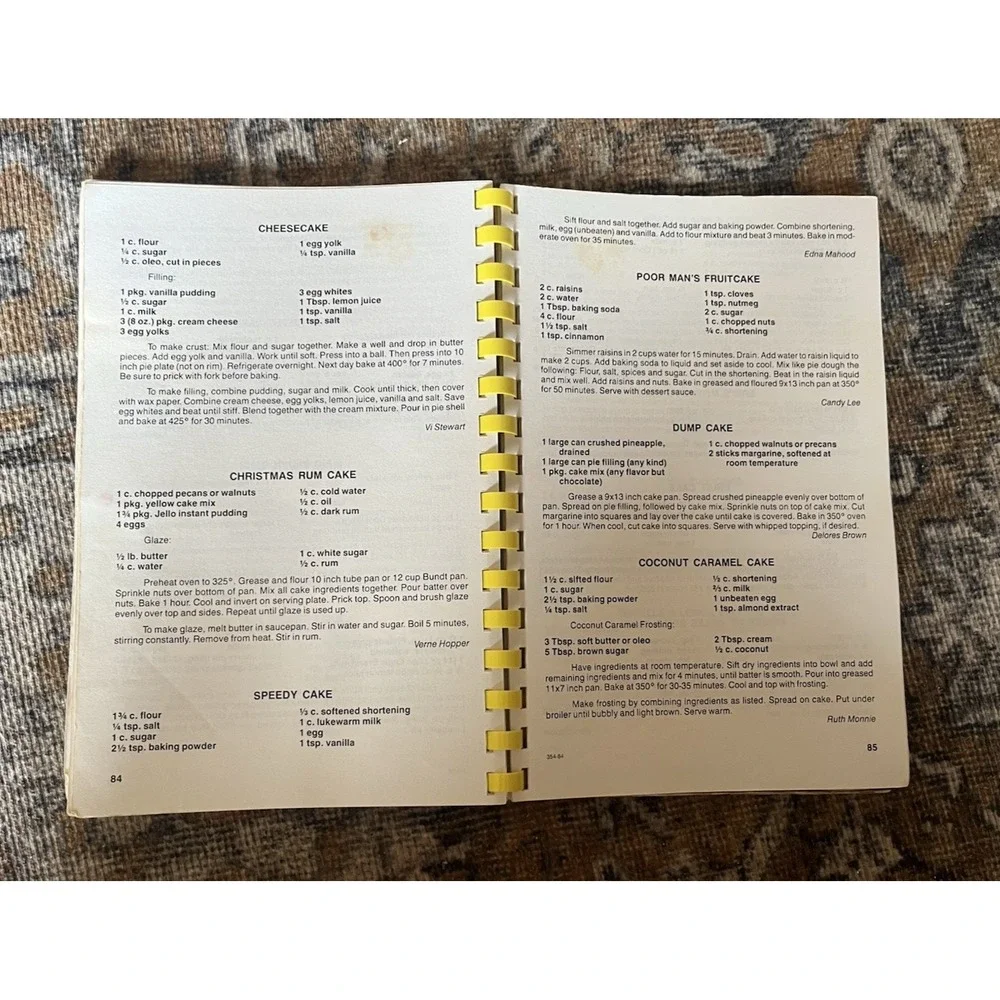Whats Cooking North Washington Vintage Cookbook 1984 Rodeo &‎ VFD Pennsylvania